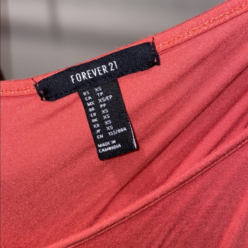 coral tank top - Picture 3 of 3